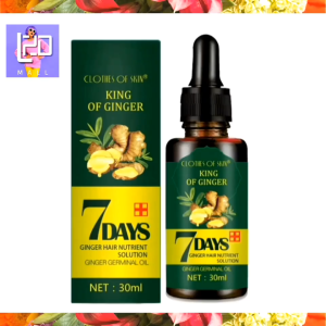 Hair Growth Ginger Germinal Oil Essential Oil Hair Loss Treatment 7 Days Minyak Rambut 姜王
