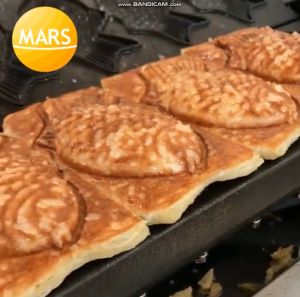 Máy làm bánh cá taiyaki dùng điện 6 con cỡ lớn
