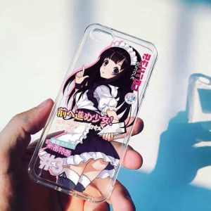 Japanese Cute Girl Pixiv Phone Case For iPhone 17 Air 16 E 15 14 13 12 11 Pro Max Plus X XS XR 7 8 Plus Y2K Sweet Soft Cover