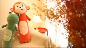 หมอนข้าง หมอนหนุน หมอนข้างเด็ก นนอนตุ๊กตาแมวหมอนตุ๊กตา ของเล่นเด็ก น่ารัก นุ่มนิ่ม ถอดและล้างทำความสะอาดได้ ปลอกหมอนข้าง ลายการ์ตูน ปลอกหมอนข้าง ขนาดมาตรฐาน90 cm