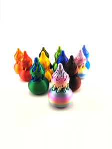 Creative 3D Printed Rotating Gourd Shaped Stress Relief Toy Spiral Cone Design Two in One Fingertip Stress Reliever Toy