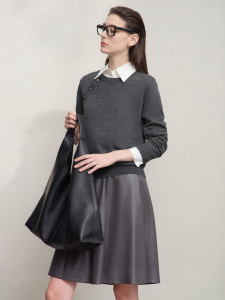 AMII | Minimalistic Fit Stretchy Sweater