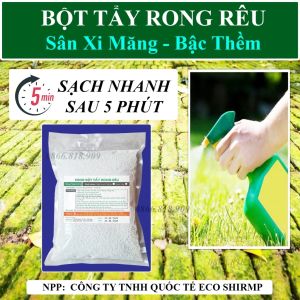 Túi 1 Kg Bột Tẩy Rong Rêu Sân Xi Măng - Bậc Thềm - Vĩa Hè - Hiệu Quả 100%