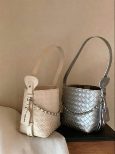 CHIO‘2ND | 2026 New Style High-end Buckete Weave Shoulder Crossbody Bag