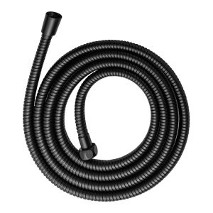1.5m Black High Pressure Hose Stainless Steel Explosion-Proof Encryption Large Flow Compression Resistance Bath Shower Hose
