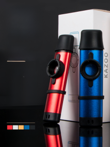 Dbao Kazoo Professional Performance Metal Karuzเรียบง่าย ง่ายต่อการเรียนรู้เครื่องดนตรีเสียงฮอร์นอลูมิเนียม เปลือกหอย แหล่งกําเนิดสินค้าในประเทศ