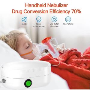 Portable Air Compressor Nebulizer Medical Cough Atomizer Handheld Inhaler Airway Humidifier For Kids Adults Home Health Care