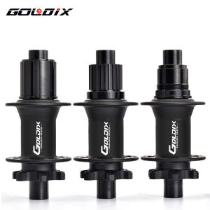 Đùm Xe Đạp GOLDIX GDX370 MTB Phanh Đĩa 6 Lỗ Kéo Thẳng 32H Ratchet 36T BOOST Hợp Kim Nhôm Bạc Đạn Kín Trước/sau
