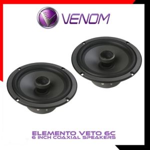 SPEAKER 6 INCH VENOM VETO 6C SPEAKER COAXIAL VENOM 6" INCH VETO 6 C