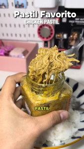 Pastil Favorito Authentic Chicken Pastil in a Jar – Ready to Eat | Small 97 Big 187 | Mindanao Special