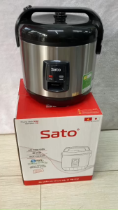 Nồi cơm điện Việt Nhật Sato 22 lít chống dínhMâm nhiệt công suất cao tiết kiệm điện