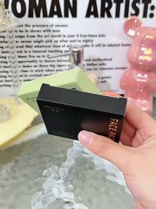 100 Pcs Oil Clear Blotg Paper With Powder Puff & Mirror Oil Control And Makeup Setg Oil Absorbing Wipes Cosmetic Tool