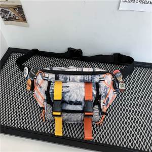 กระเป๋าสะพายข้างเด็กกระเป๋าเป้ใบเล็กออกไปข้างนอกสำหรับนักเรียนแนวกีฬาลำลองสุดหล่อสำหรับวัยรุ่นกระเป๋าคาดอกความจุใหญ่สำหรับเด็กผู้ชายเด็กผู้ชาย