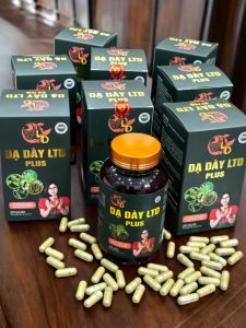(2 mẫu cũ và mới) Dạ dày đại tràng LTD L.T.D Lò Thị Dịu Dạ dày LTD Plus (chỉ thay đổi bao bì) phân phối chính hãng LTD