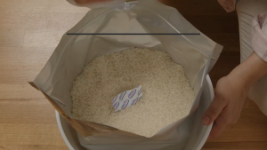 10Pcs Extra Large Resealable Mylar Food Storage Bags Vacuum Zipper Sealed Pouches For Rice & Kitchen Grain Storage Dispenser