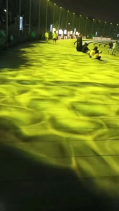 Powerful led dynamic changing color water wave ripple projector Led Stage Light for Park Area