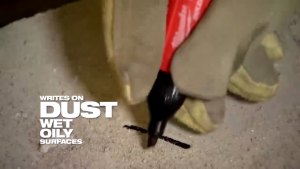 MILWAUKEE FINE POINT JOBSITE MARKER PEN INKZALL - BLACK (4PCS) Heavy Duty Stationery