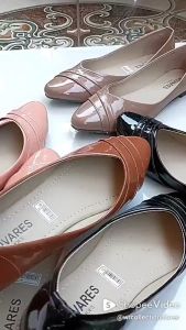 FLATSHOES WANITA SEPATU BALET MINIMALIST GLOSY KUAT ns9418