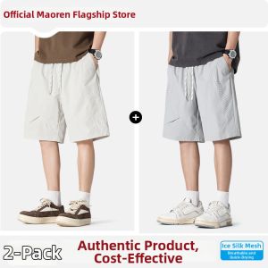 MiiOW | American Style Ice Silk Loose-fit Quick-dry Summer Shorts Men