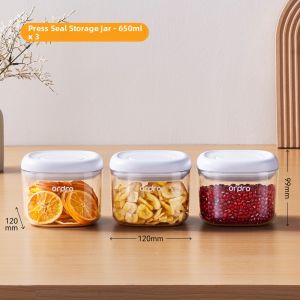 pracra | Airtight Press-Type Storage Sealed Container