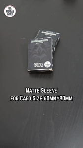 【Morgan Games】[Ready Stock] 60pcs Premium Matte Sleeves 64x94mm | For Monsta Galaxy TCG