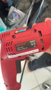 NOVUS Bor Tangan Listrik 10mm Bolak Balik / Mesin Bor Tangan 10mm Electrik Drill