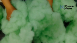 TERBARU Dakron Silicon Green - Isi 1 KG (1000 Gr) Halus Lembut Berkualitas