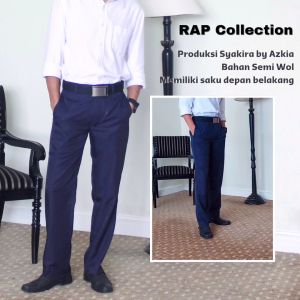 RAP - Celana Bahan Pria Dongker-Celan Kerja-Celana Formal