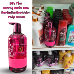 Sữa tắm hương nước hoa Revitalite Evolution của Pháp 800m  Siêu thơm.