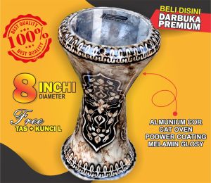 darbuka 8 inci bonusan tas dan konci L