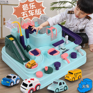 Kids Car Adventure Toy Small Train Track Toy Kids Girl 3 Years Old 4 Baby Boy Puzzle