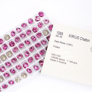 Sharp Bottom round Diamond Nail Decoration Deep Pink Color Perfect for Nail Art And Beauty Tools Essential for Every Girl