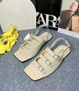 Sandal Selop Zara Tali Gesper CUTE Kekinian Korean Style Kode HZ2SEP