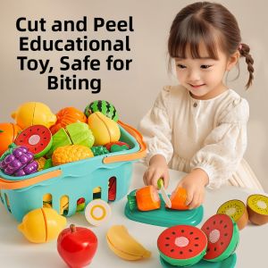 QU RAN | Educational Biteable Fruits and Vegetables Toy for Children