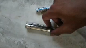 POZNER Penlight LED Harga Terjangkau Putih Hangat 13.5cm Free Baterai AAA Lampu Pena