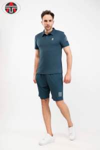 Bộ Thể Thao Nam Cộc Tay Cổ Bẻ An Thắng AC6105.