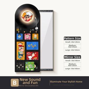 CTYLIGHTZ | Invisible Retractable Full-length Mirror