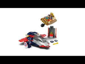 LEGO Super Heroes Marvel 76319 Captain America vs. Thanos  (107 Pieces)