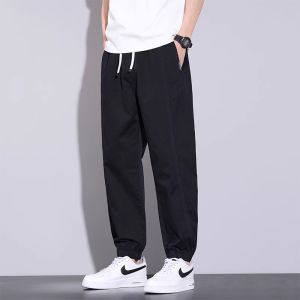Breathable Loose Harlan Tapered Ankle Length Pants 9