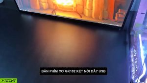 Bàn Phím Cơ Gaming dây usb GK102 Hotswap cho máy tính laptop