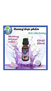 [1 chai 20ml] Hương thực phẩm Bích Liên Dương_Hương khoai môn có màu