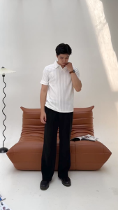 CLU3Men Frank Polo Knit Shirt - Kaos Kerah Pria - Kaos Lengan Pendek - Kaos Polos Pria CM4
