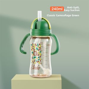 Splash-Proof Easy-Sucking Training Sippy Cup