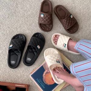 XIXITIAO Creative LB Dream Snorlax Pang Ding Slippers Summer Household Indoor and Outdoor Soft Bottom eva Sandals