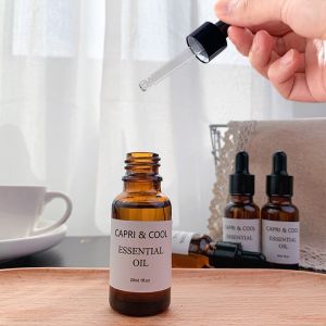 Portable Indoor Leather Aroma Diffuser Cup Essential Oil Cinnamon Scent Dry Flower Decor Home Fragrance Gift Set