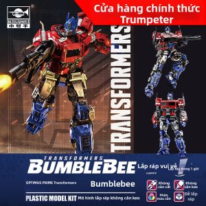 Trumpeter | Mô Hình Biến Hình Bumblebee & Optimus Prime Không Cần Keo Đã Lắp Ráp