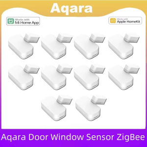 Aqara | Aqara Door Window Sensor Zigbee MCCGQ11LM Smart Alarm Work With Xiaomi Home APP Mijia Gateway Homekit Global Version