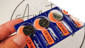 ถ่านกระดุม Sony / Murata CR1632 Lithium 3V