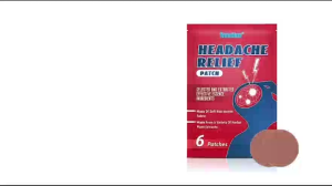 Headache Relief Patch Improve Migraine Mental Anxiety Relieves Dizziness Vomit Headache Relief