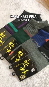 Kaos Kaki Pria Sport Olahraga Tebal Semata Kaki Qhisen Termurah Kekinian